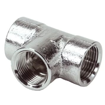 T-RÖR GELIA R15 INVÄNDIG GÄNGA FÖRNICKLAD/MÄSSING