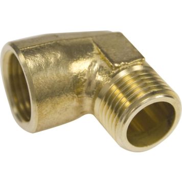 VINKEL GELIA R15 INVÄNDIG GÄNGA MÄSSING