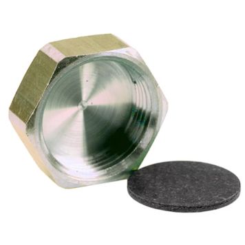 LOCK GELIA MED PACKNING R15 INVÄNDIG GÄNGA MÄSSING