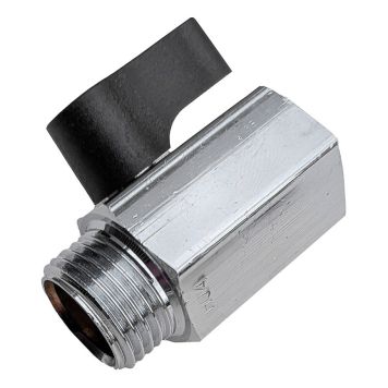 MINIKULVENTIL ADMIRAL RAK DZR INVÄNDIG & UTVÄNDIG GÄNGA R15XR15MM