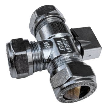 MINIKULVENTIL ADMIRAL T-RÖR DZR INVÄNDIG GÄNGA 12X12X12MM