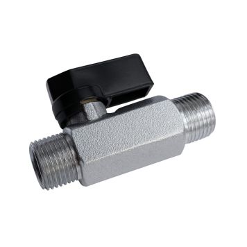 MINIKULVENTIL ADMIRAL VINKEL DZR UTVÄNDIG GÄNGA FÖRKROMAD R15XR15MM