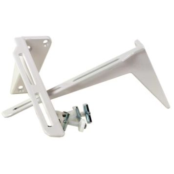 TVÄTTSTÄLLSKONSOL GELIA PLASTBELAGD 260MM VIT 2ST