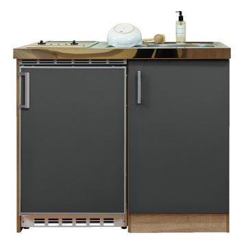 MINIKÖK RESPEKTA LEVIN 0140MK100ESGCS GRÅ 100CM