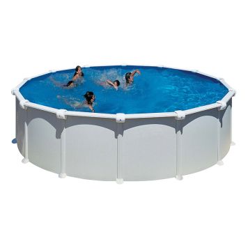 POOL GRE RUND Ø550X132CM VIT