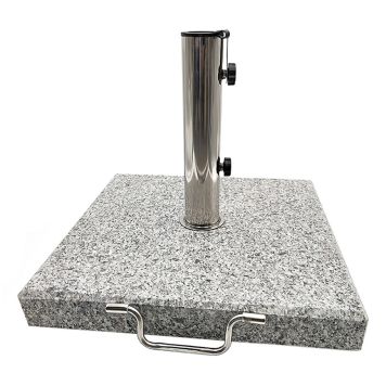 PARASOLLFOT SUNFUN MED HJUL GRANIT 45KG