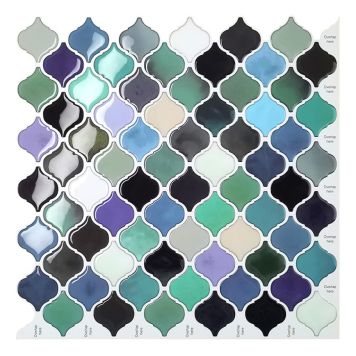 KAKELDEKOR PEEL & STICK MOSAIK 30X30CM MIXAD