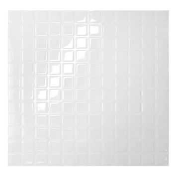 KAKELDEKOR PEEL & STICK MOSAIK 30X30CM VIT