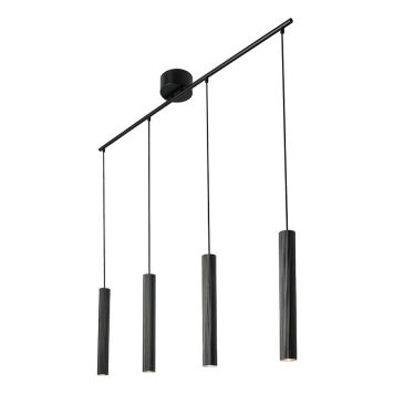 TAKLAMPA NORDLUX VICO 4-SPOT SVART