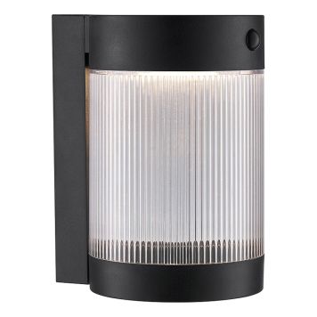 VÄGGLAMPA NORDLUX COUPAR SOLCELL SVART