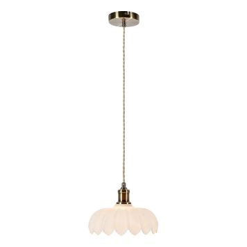 TAKLAMPA MARKSLÖJD KURAGE 25CM VIT