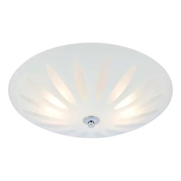 TAKLAMPA MARKSLÖJD PETAL PLAFOND VIT