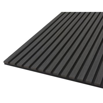 AKUSTIKPANEL QUANTI SVART EK 15X520X2440MM