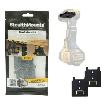 VERKTYGSHÅLLARE STEALTHMOUNTS DEWALT 18/20V 2ST SVART