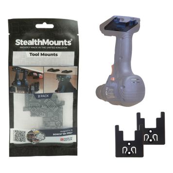 VERKTYGSHÅLLARE STEALTHMOUNTS BOSCH 18V 2ST SVART