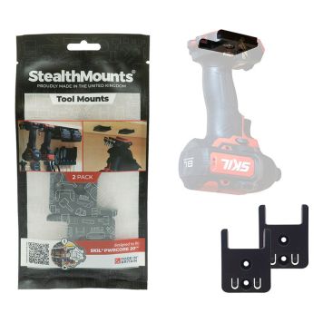VERKTYGSHÅLLARE STEALTHMOUNTS SKIL 20V 2ST SVART