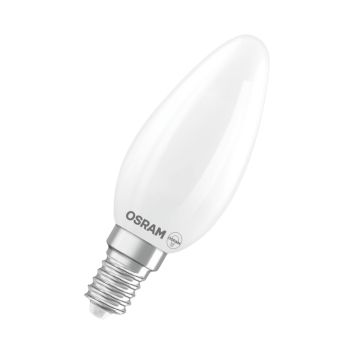 LJUSKÄLLA OSRAM LED E14 470LM 3,4W DIMBAR FROSTAD