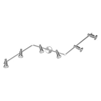 SPOTSKENA OSRAM LED 6L GU10 6X26W SILVER