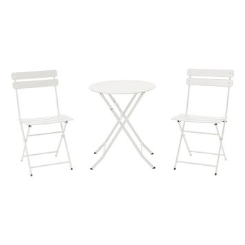 CAFÉSET SUNFUN BISTRO + 2 STOLAR VIT