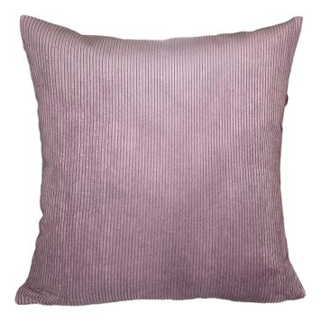 PRYDNADSKUDDE CORD VIOL 45X45CM LILA
