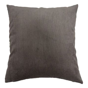 PRYDNADSKUDDE CORD BROWN 45X45CM BRUN