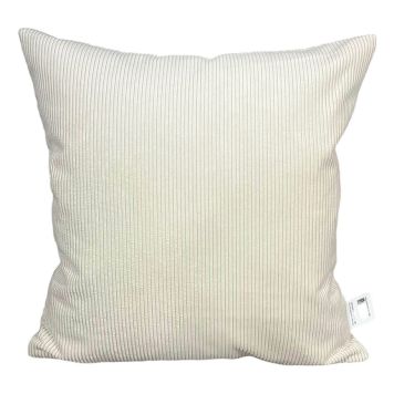 PRYDNADSKUDDE CORD CREAM 45X45CM VIT
