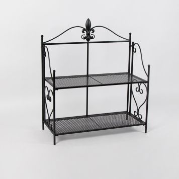 VÄXTHYLLA METALL 2 HYLLOR