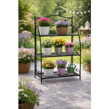 VÄXTHYLLA METALL 3 HYLLOR