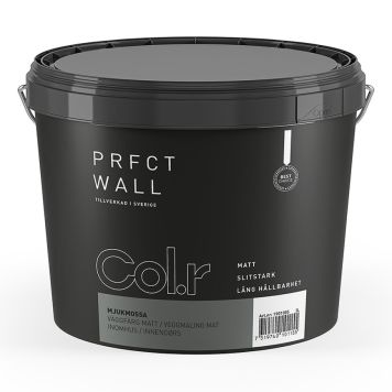 VÄGGFÄRG COL.R PRFCT WALL MJUKMOSSA 3L