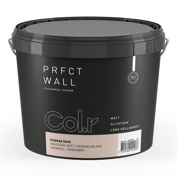 VÄGGFÄRG COL.R PRFCT WALL PUDRAD ROSÉ 3L