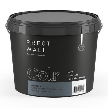 VÄGGFÄRG COL.R PRFCT WALL GRAFITBLÅ 3L