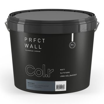 VÄGGFÄRG COL.R PRFCT WALL GRAFITBLÅ 10L