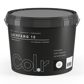 LACKFÄRG COL.R MATT VIT 3L