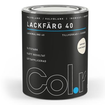 LACKFÄRG COL.R HALVBLANK ANTIKVIT 0,7L