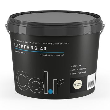 LACKFÄRG COL.R HALVBLANK ANTIKVIT 3L