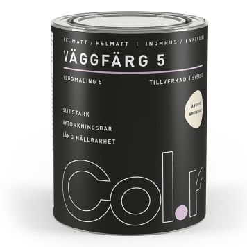 VÄGGFÄRG COL.R HELMATT ANTIKVIT 1L