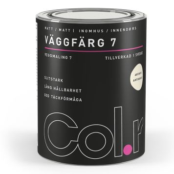 VÄGGFÄRG COL.R MATT ANTIKVIT 1L