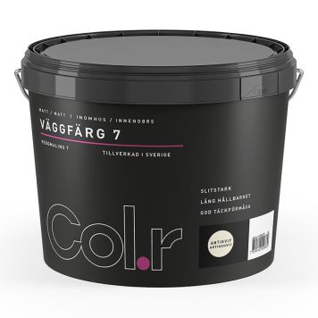 VÄGGFÄRG COL.R MATT ANTIKVIT  3L