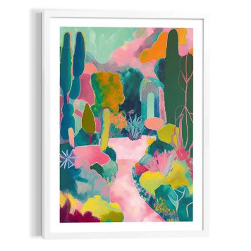 TAVLA REINDERS MOUNTAIN CANYON MODERN FRAME 50X70CM VIT