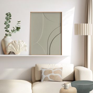 TAVLA REINDERS TERRACE WOOD FRAME 50X70CM