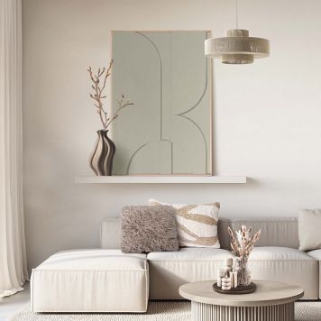 TAVLA REINDERS MARS WOOD FRAME 70X100CM GRÖN