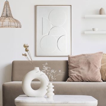 TAVLA REINDERS PLANETS WOOD FRAME 50X70CM