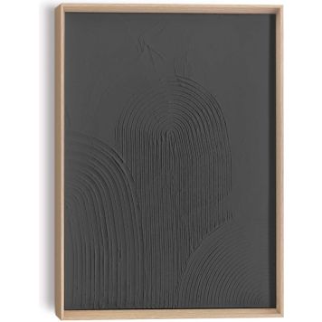 TAVLA REINDERS ARCHES WOOD FRAME 30X40CM CHARCOAL