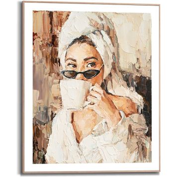 TAVLA REINDERS WAKING UP SLIM FRAME 40X50CM TRÄ