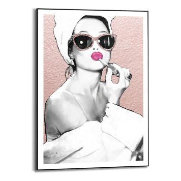 TAVLA REINDERS FRESH BEAUTY SLIM FRAME 50X70CM SVART