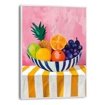 TAVLA REINDERS SUMMER FRUITS SLIM FRAME 30X40CM VIT