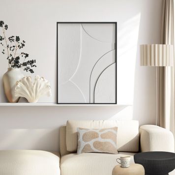 TAVLA REINDERS TERRACE BLACK FRAME 50X70CM