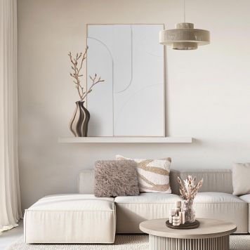 TAVLA REINDERS SATURN WALNUT FRAME 70X100CM