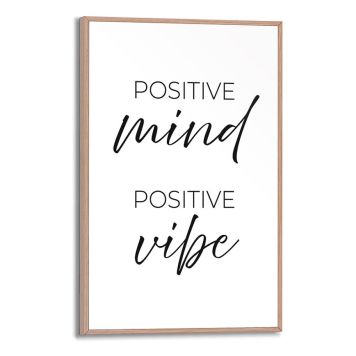 TAVLA REINDERS POSITIVE VIBES SLIM FRAME 20X30CM TRÄ