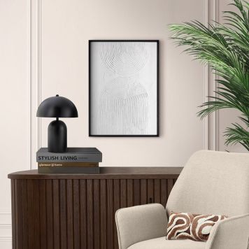 TAVLA REINDERS BOWS BLACK FRAME 30X40CM